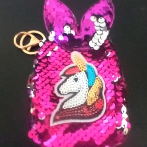 Brand New Unicorn Keychain Purse